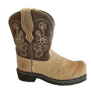 Ariat Fatbaby Heritage Viola Western Boots  Sz 8.5B Womens Brown 2478